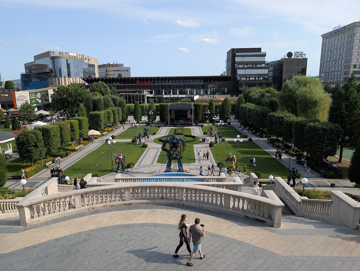 Piața Palatului și Grădina Palas, Iași