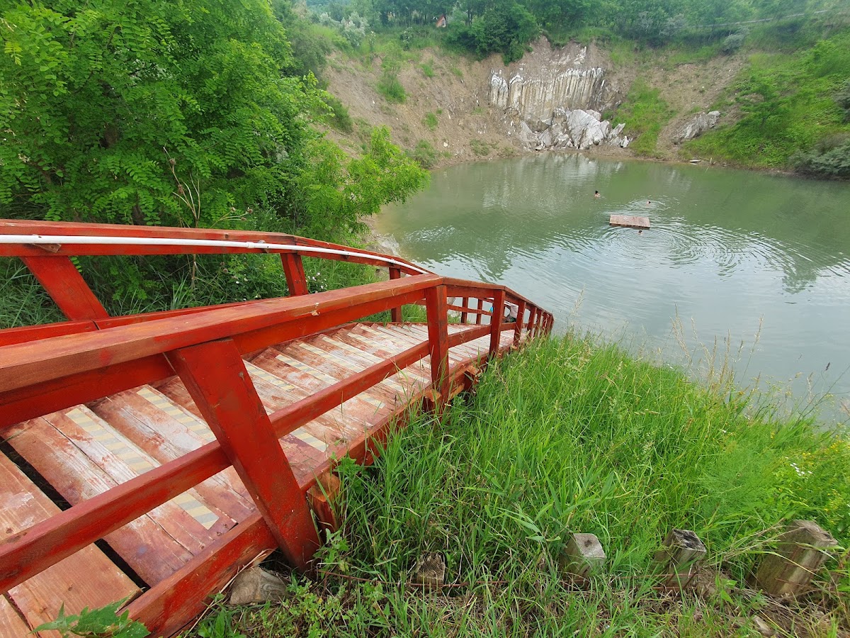 Slănic salt lakes (Baia Baciului and Baia Verde)