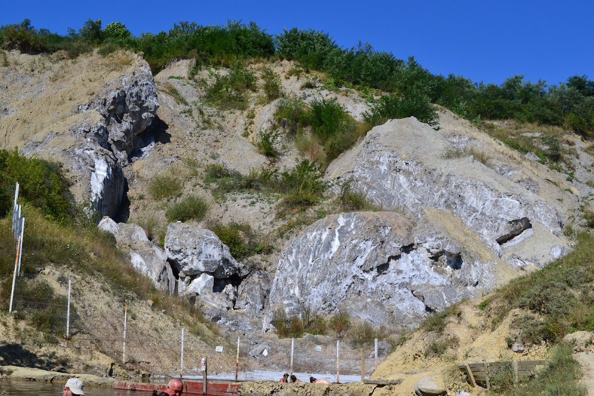Salt Mountain and the former Bride's Grotto, Slănic