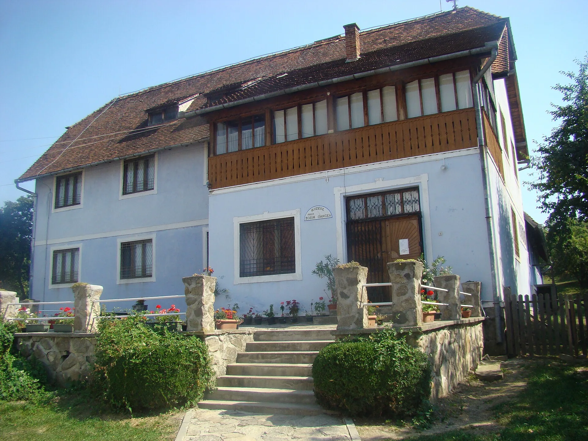Sibiel Village and the "Father Zosim Oancea" Glass Icon Museum