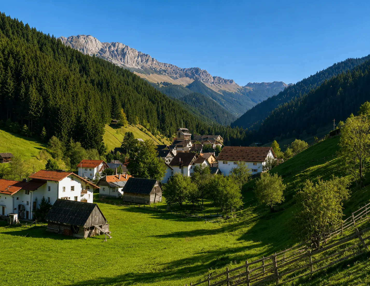 Moeciu de Sus - Satul Tradițional