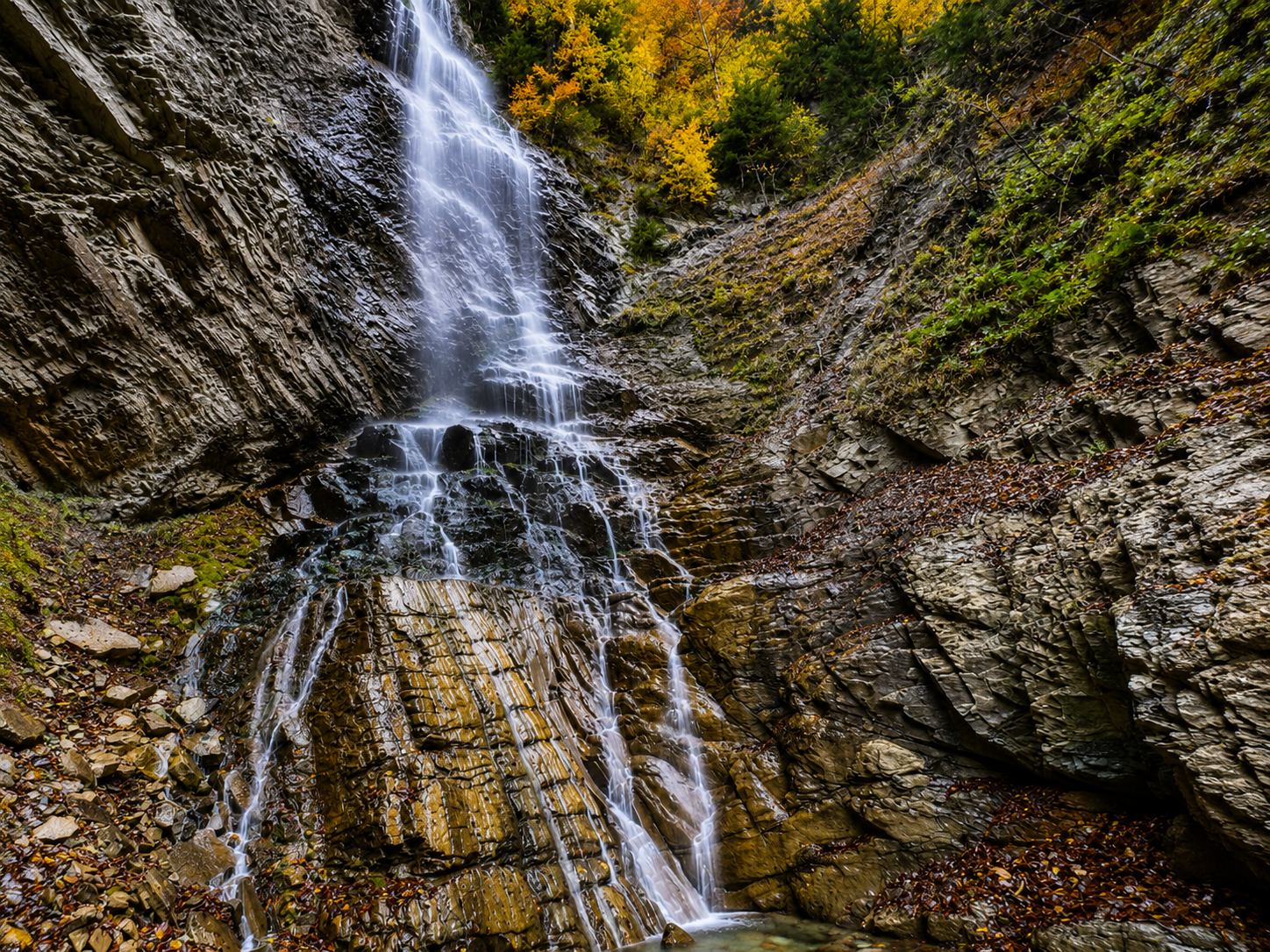 Cascada din Horn (Cascada Mioarele)