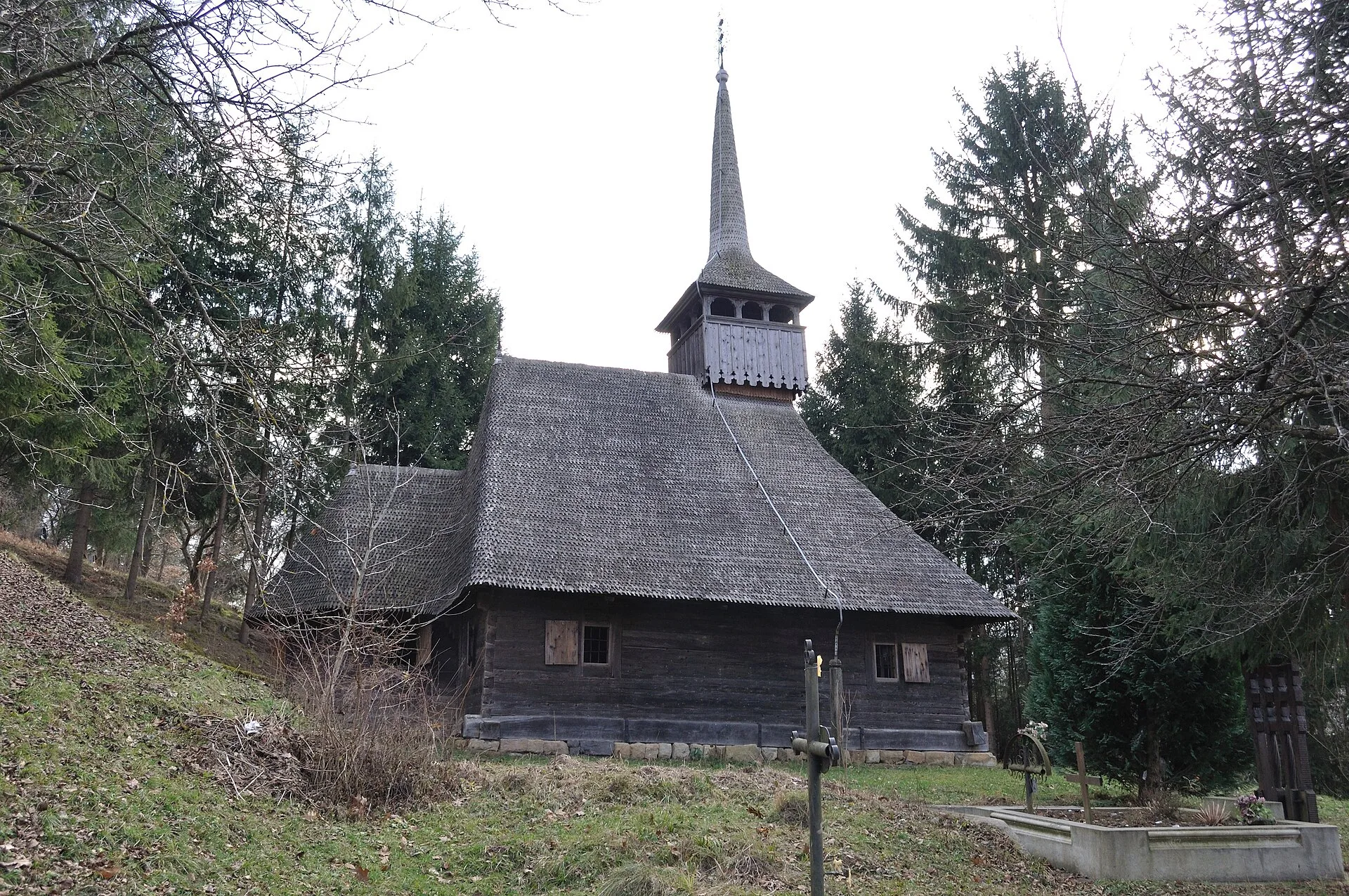 Nativity of the Virgin Wooden Church, Călinești Căeni