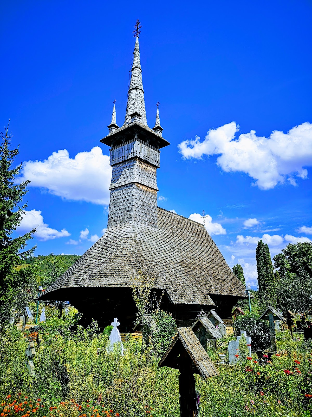 Holy Archangels Wooden Church in Rogoz